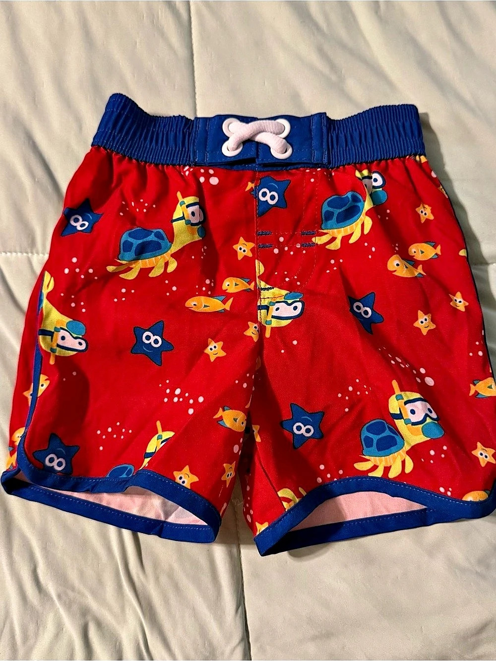 Wonder Nation Baby and Toddler Boys Printed Swim Trunks Baby Boys Printed Swim